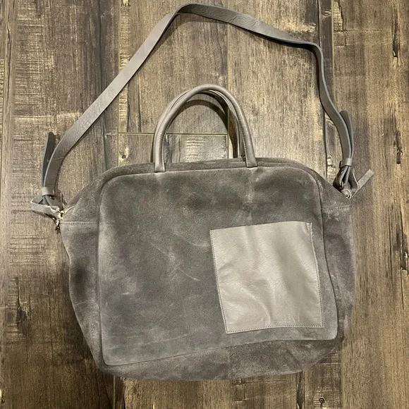 Clare V Claude Grey Suede - Picture 1 of 1